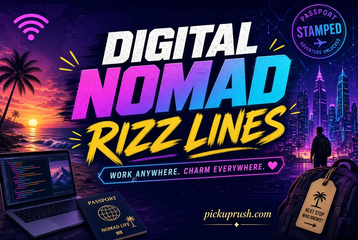 Digital Nomad Rizz Lines
