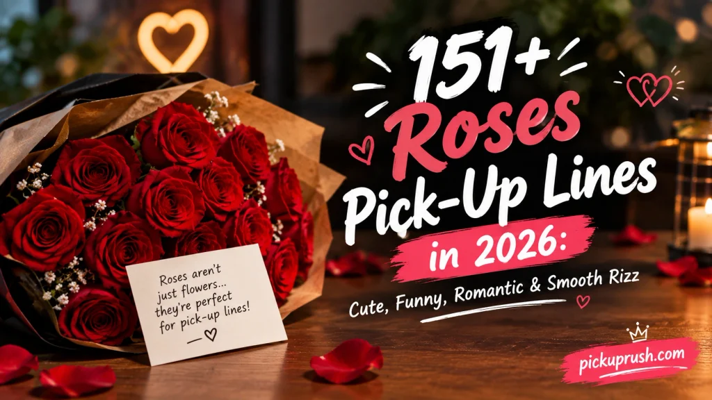Roses Pick-Up Lines