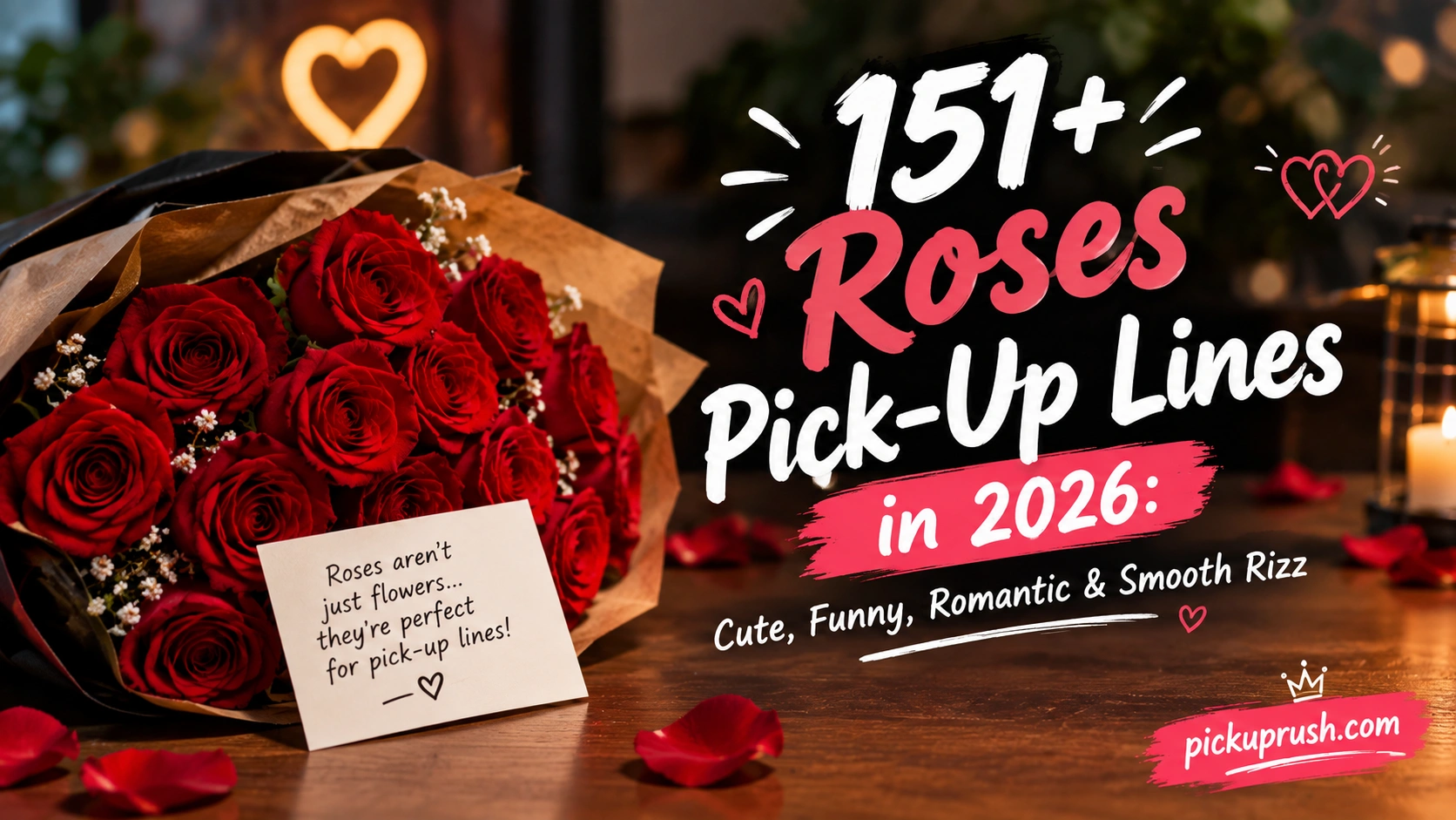 Roses Pick-Up Lines