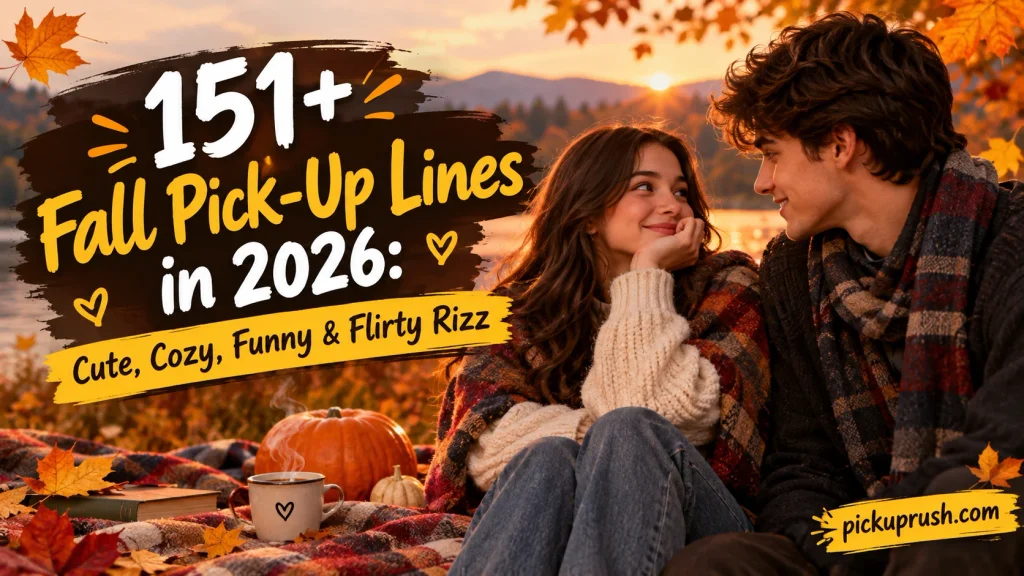 Fall Pick-Up Lines