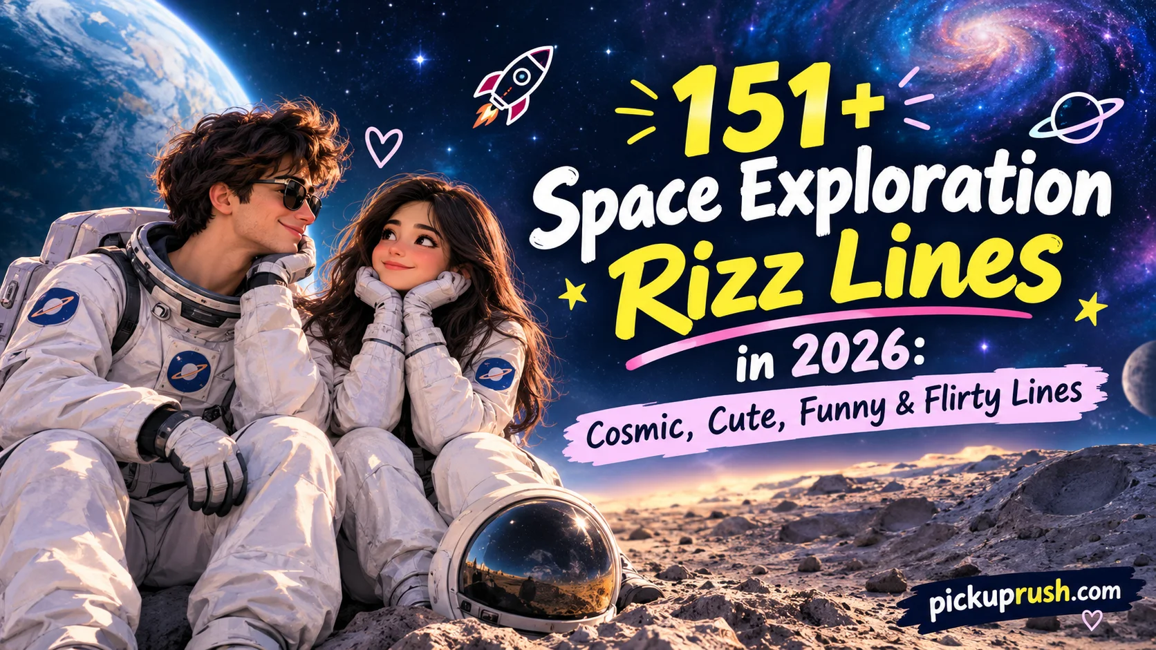 Space Exploration Rizz Lines