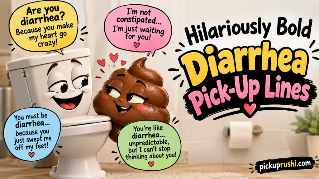 Hilariously Bold Diarrhea Pick-Up Lines