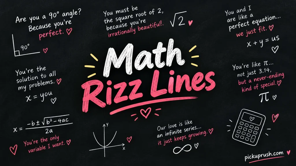 Math Rizz Lines
