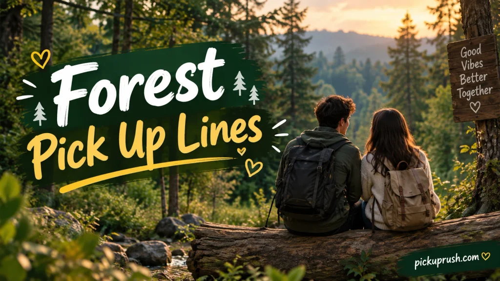 Forest Pick Up Lines