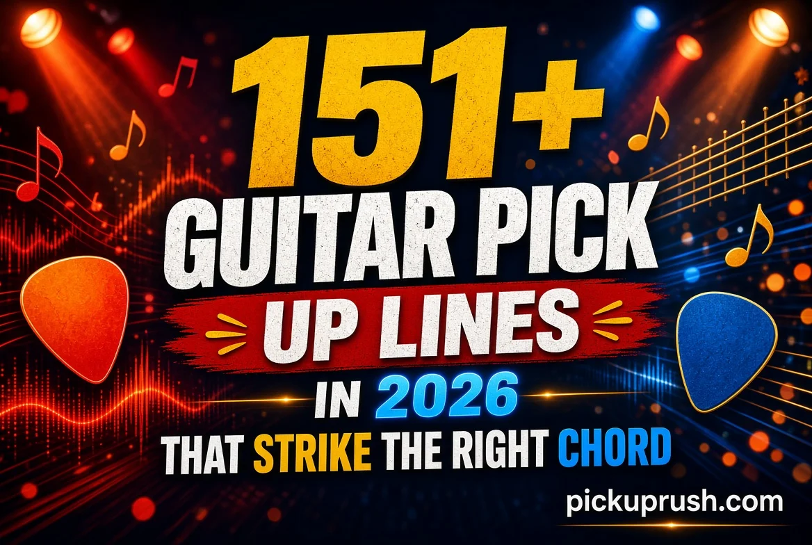 Guitar Pick Up Lines