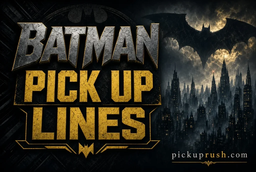Batman Pick Up Lines
