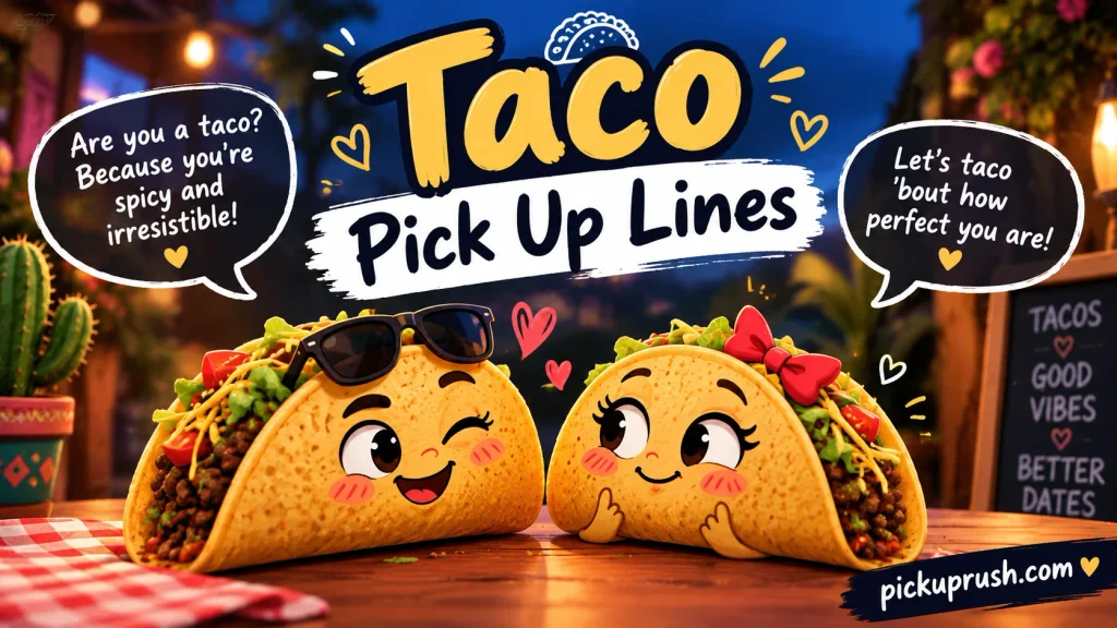 Taco Pick Up Lines
