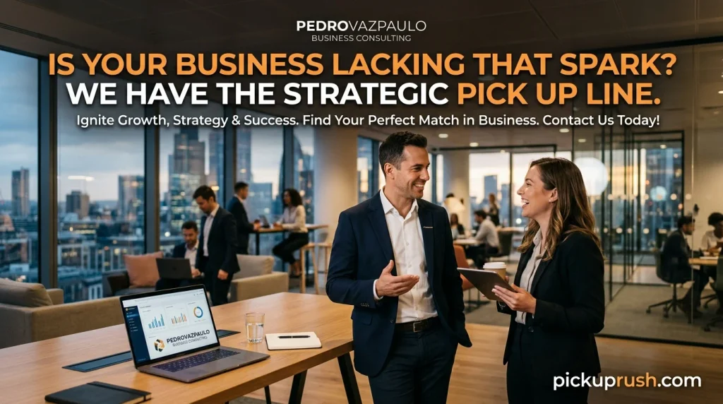 Pedrovazpaulo Business Consulting Pick Up Line
