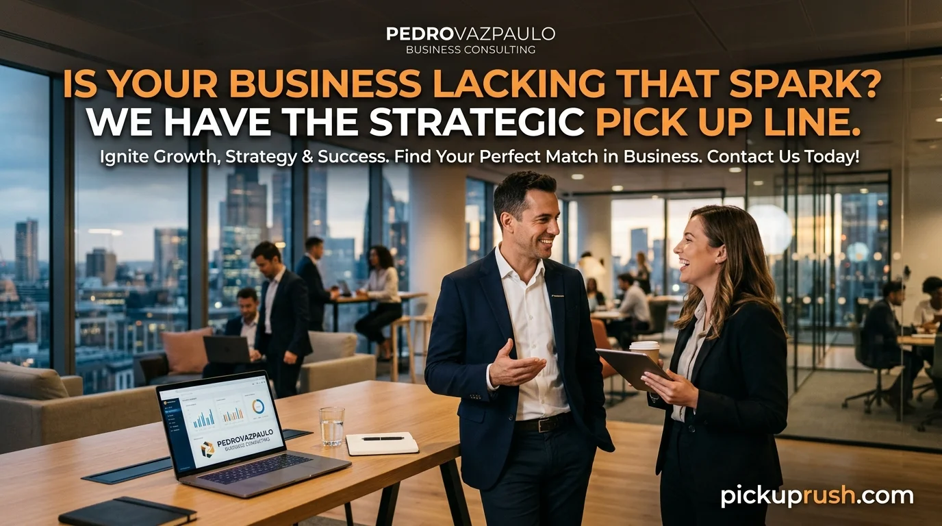 Pedrovazpaulo Business Consulting Pick Up Line