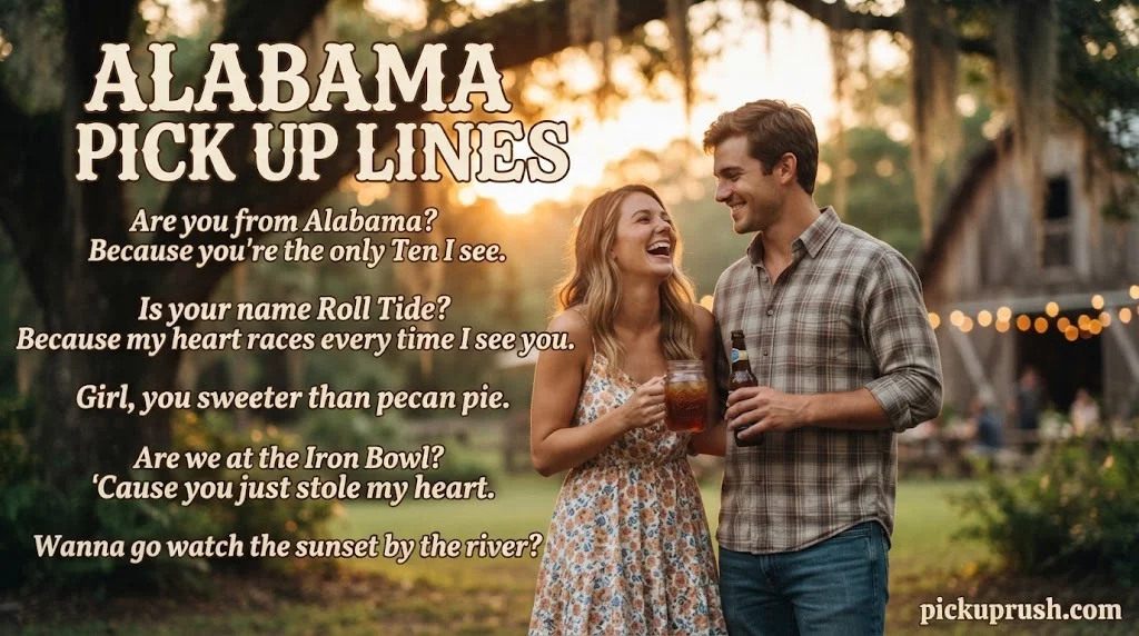 Alabama Pick Up Lines