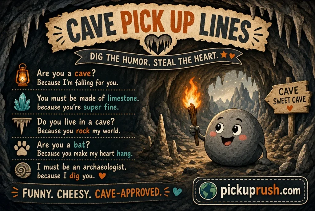 Cave Pick Up Lines