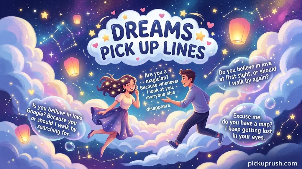 Dreams Pick Up Lines