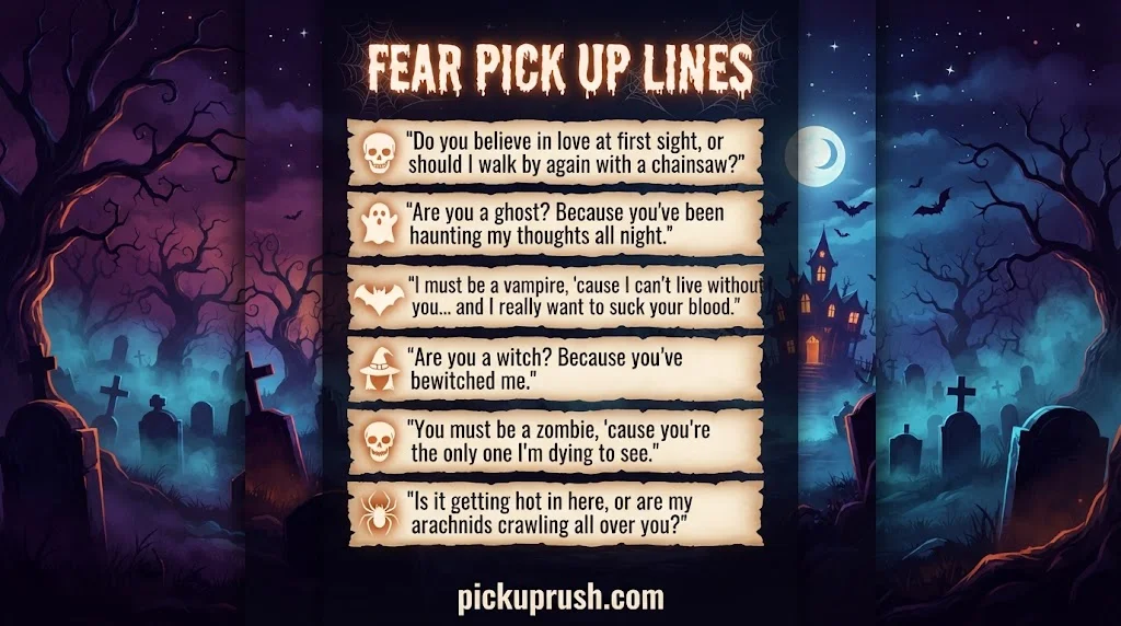 Fear Pick Up Lines