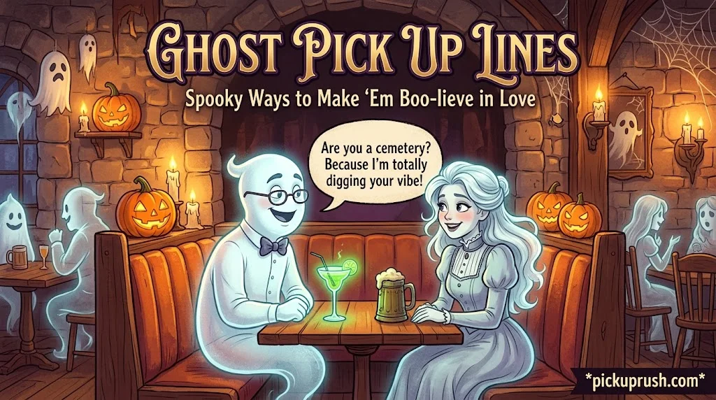 Ghost Pick Up Lines