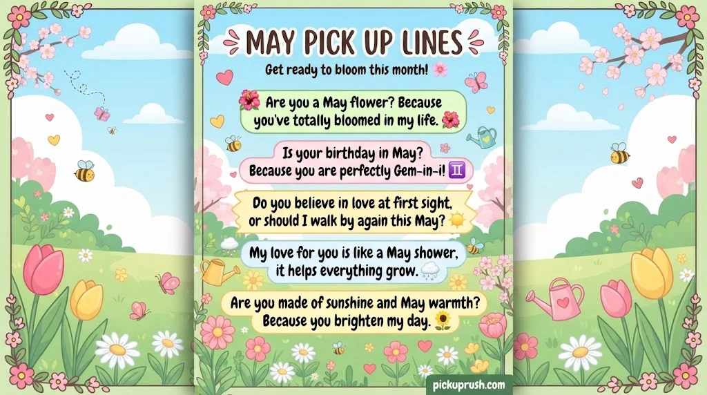 May Pick Up Lines