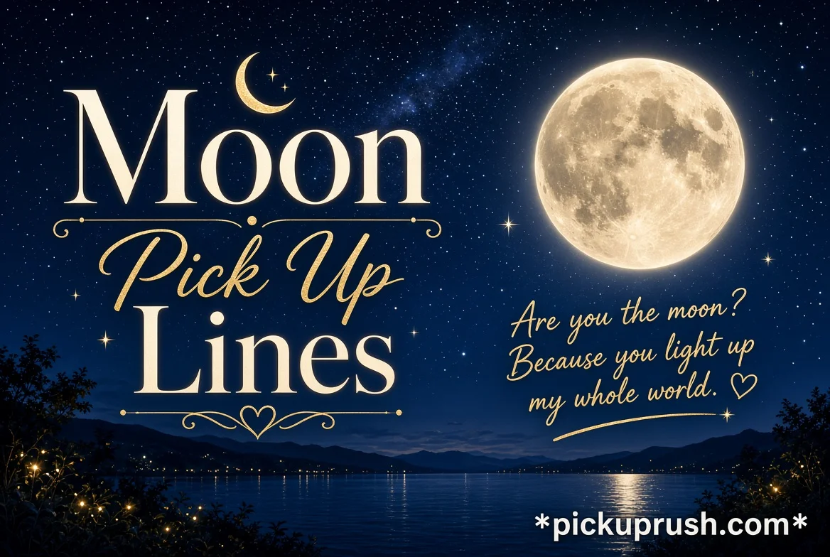 Moon Pick Up Lines